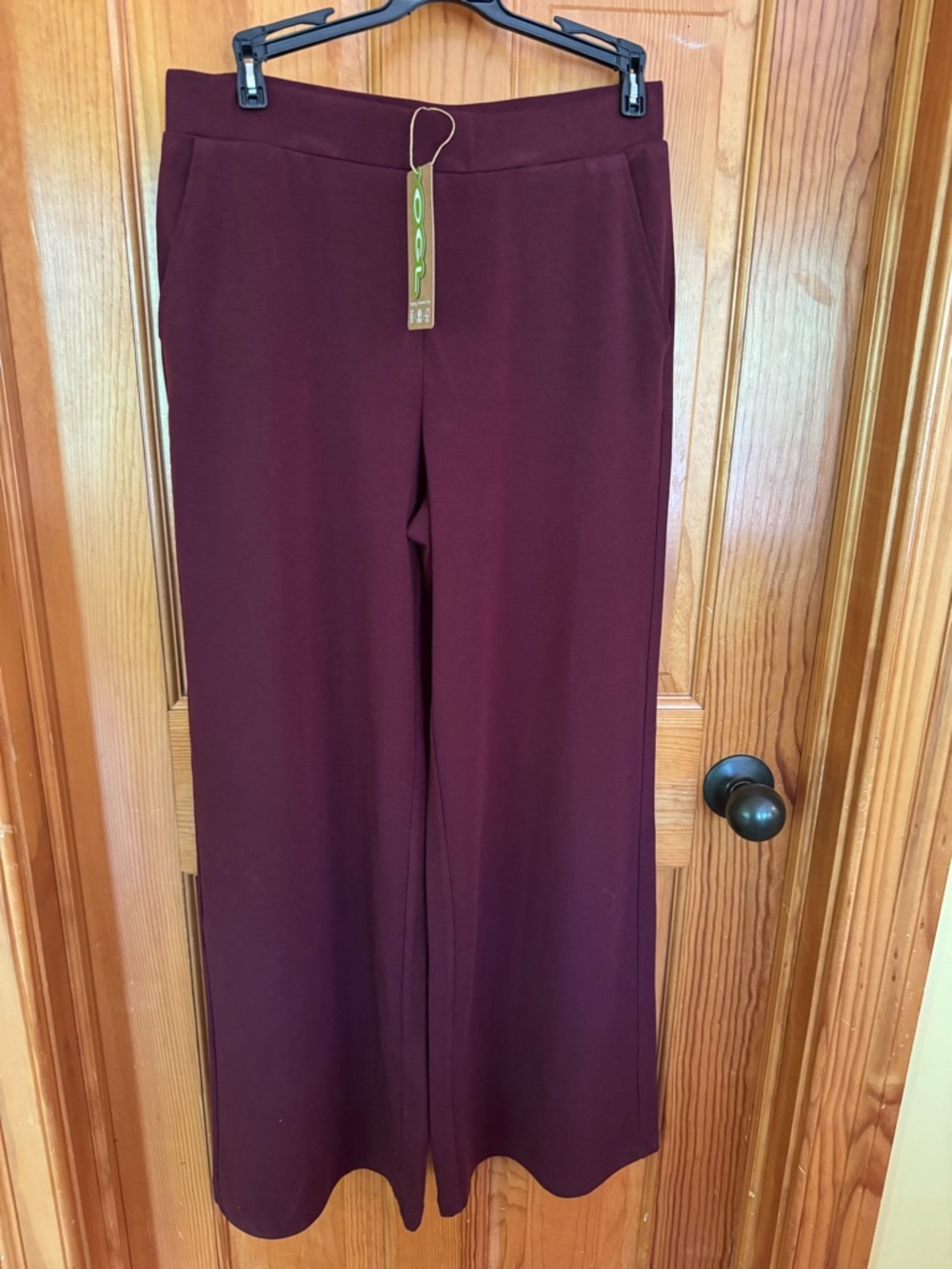 OGL LYOCELL WOOL MID RISE WIDE LEG PANTS NWT